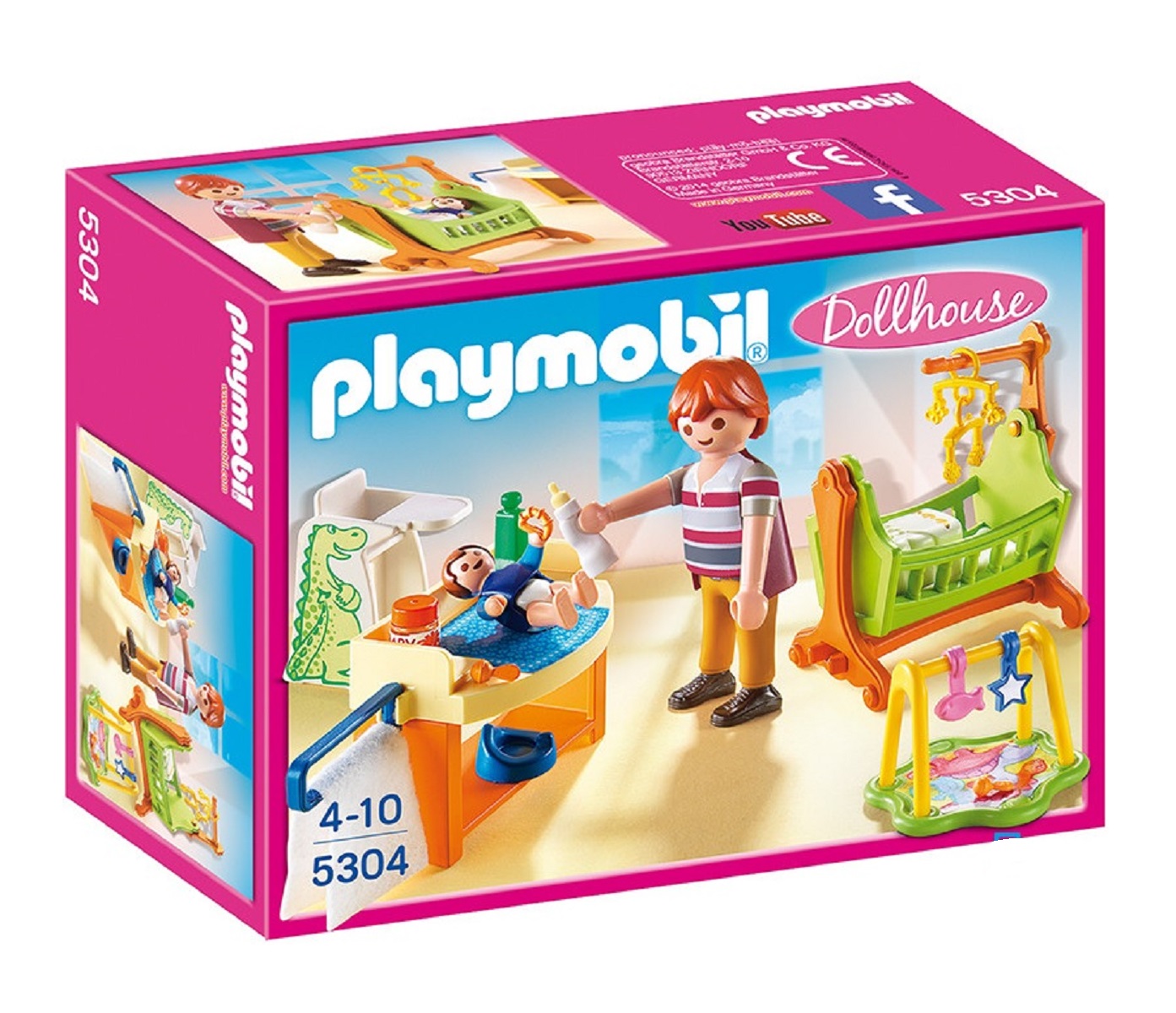 PLAYMOBIL 5304 - Dollhouse - Chambre de bébé pas cher 