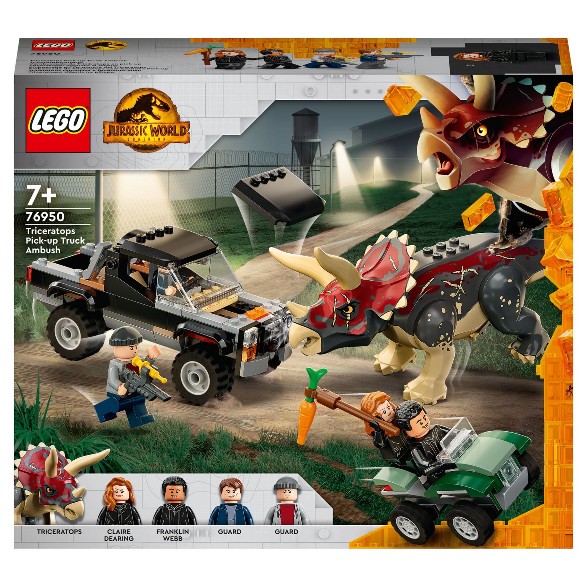 LEGO Jurassic World Fossiles de dinosaures Crâne de T-rex 76964, Commandez  facilement en ligne