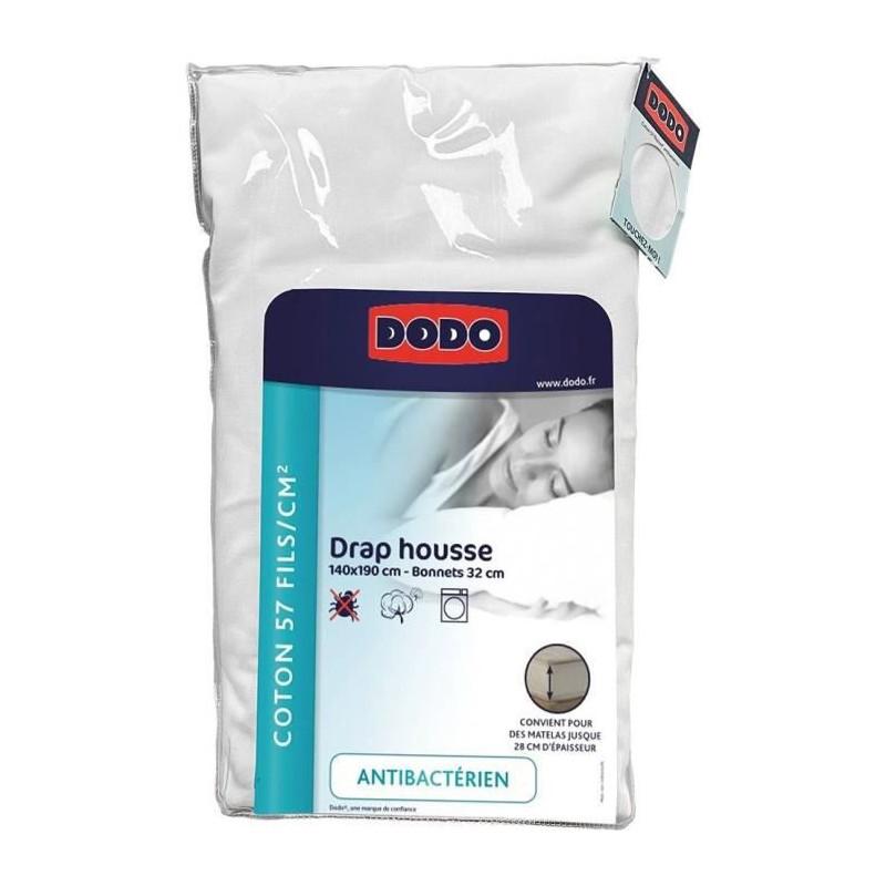 VIDAXL Drap-housse Jersey Blanc 90x200 cm Coton