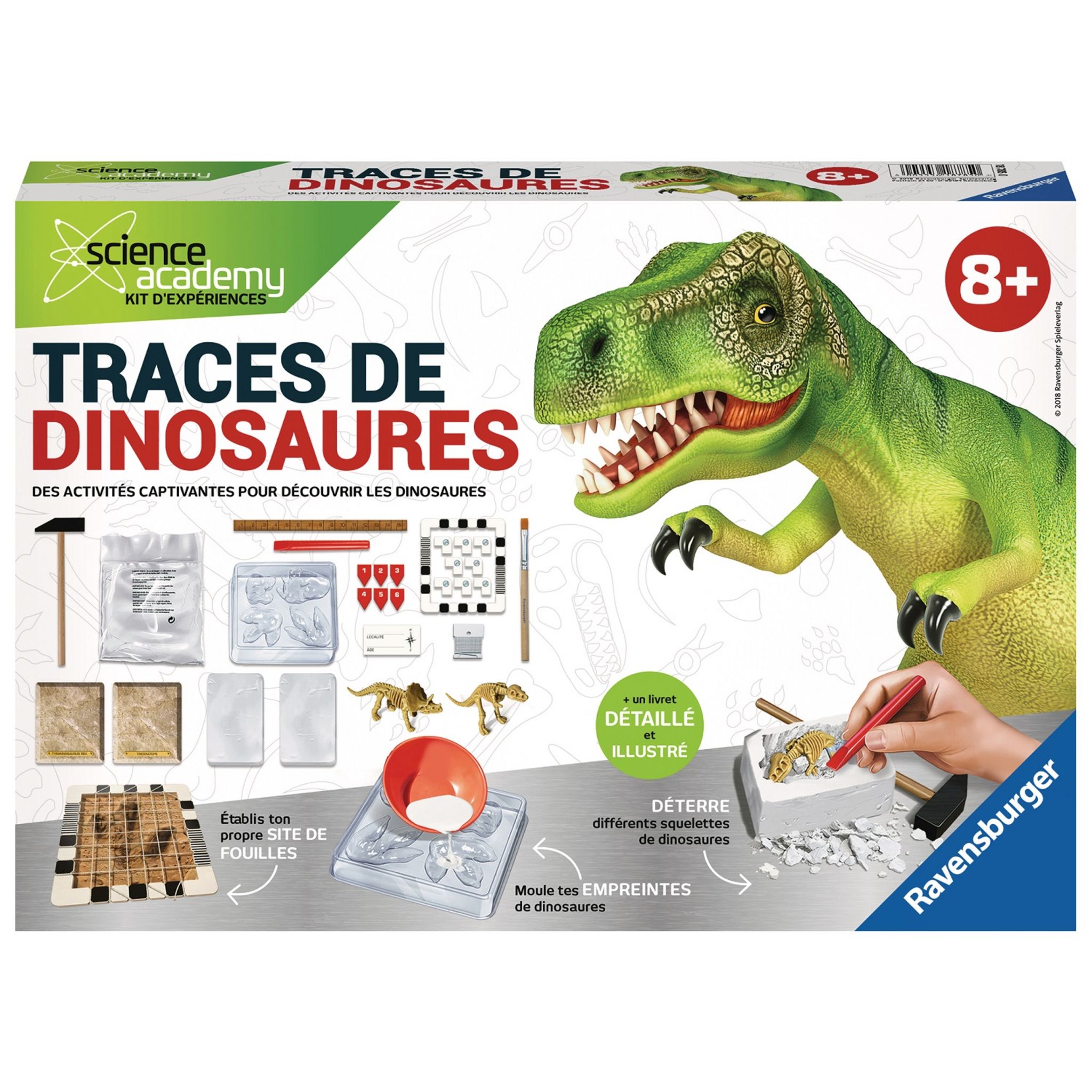 Ravensburger - Jeux scientifiques - Triops et Dinosaures