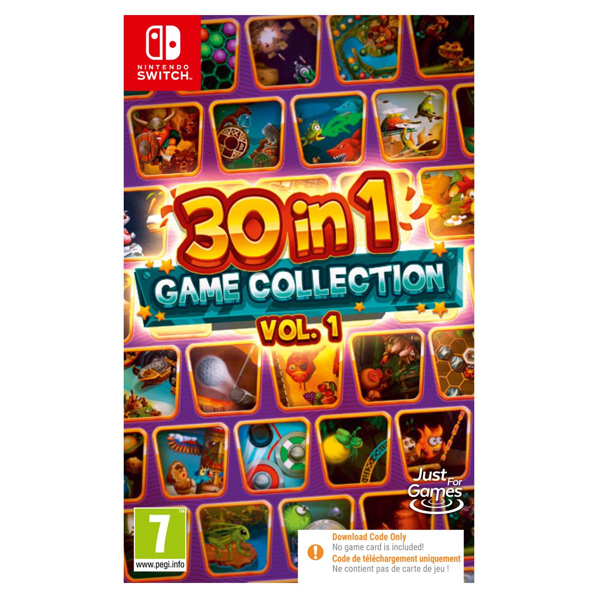 Just For Games   Code De Téléchargement 30 In 1 Game Collection Vol 1