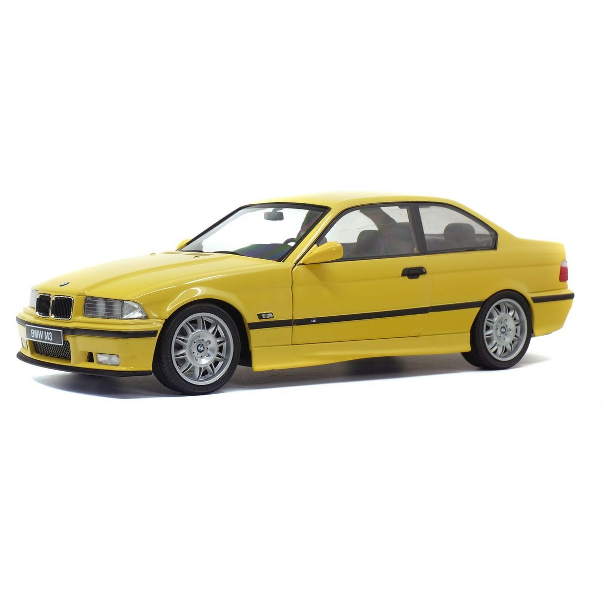 SOLIDO Voiture miniature BMW E36 Coupé M3 1994 jaune Dakar 1/24e