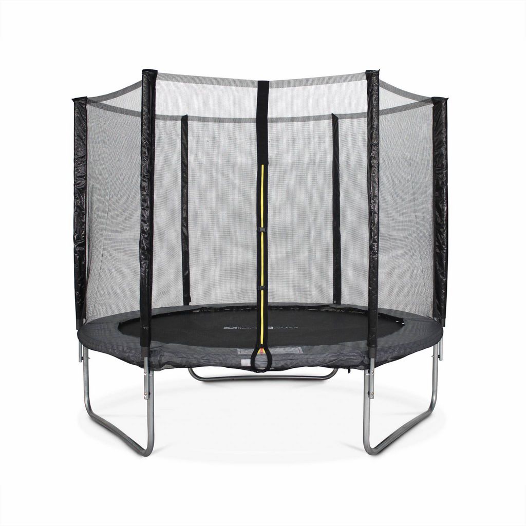 Trampoline avec filet de protection ikido, trampoline exterieur