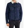 Kebello Veste en jean sherpaHomme. Coloris disponibles : Bleu, Gris