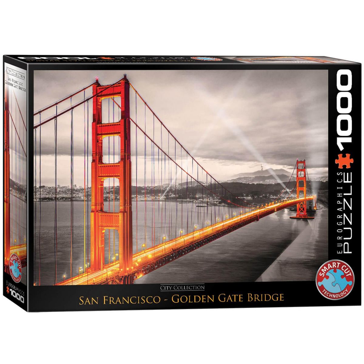 Eurographics Puzzle 1000 pièces : Pont du Golden Gate, San Francisco