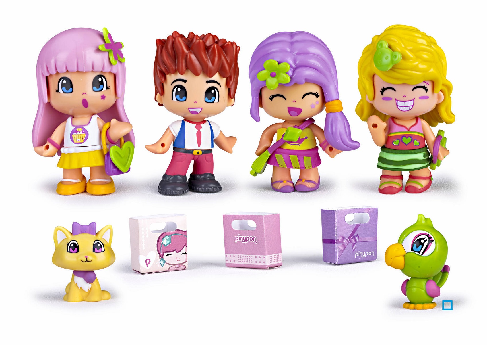 FAMOSA Coffret de 4 figurines City - Pinypon pas cher 