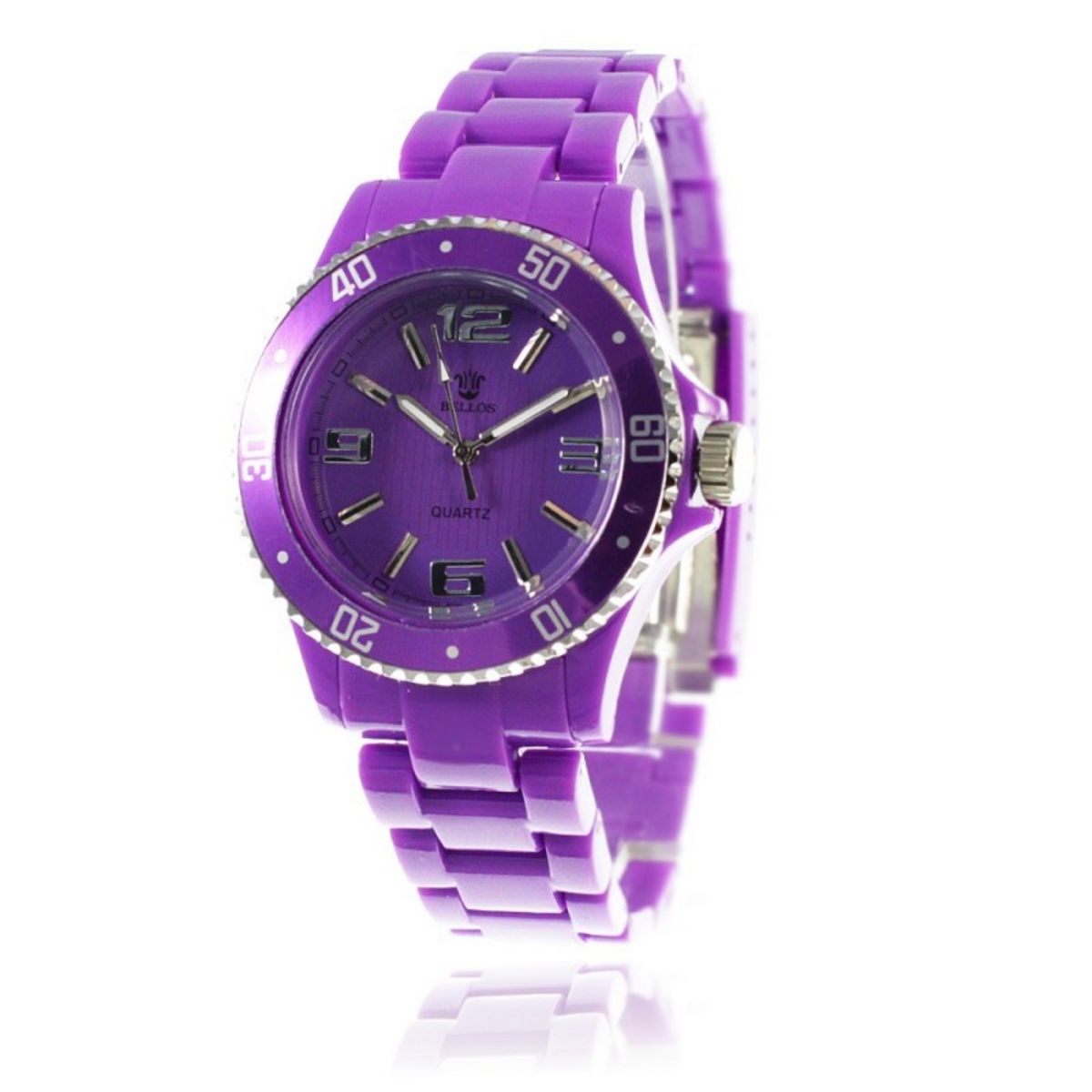 Montre femme bracelet violet