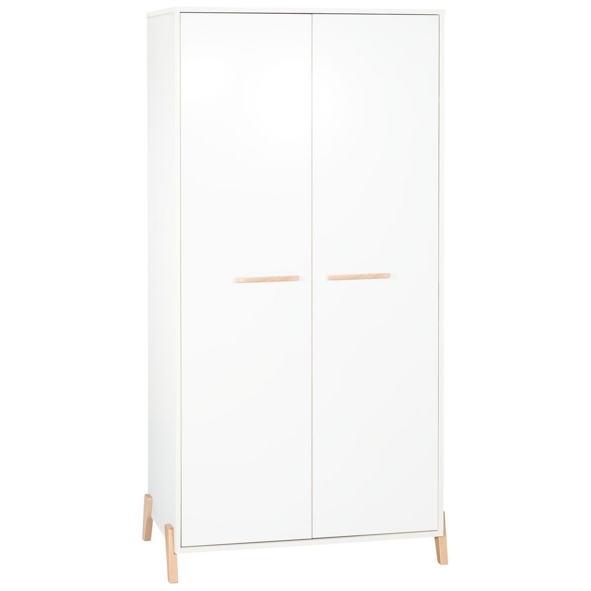 BABY PRICE Armoire bébé 2 portes JOY, coloris naturel