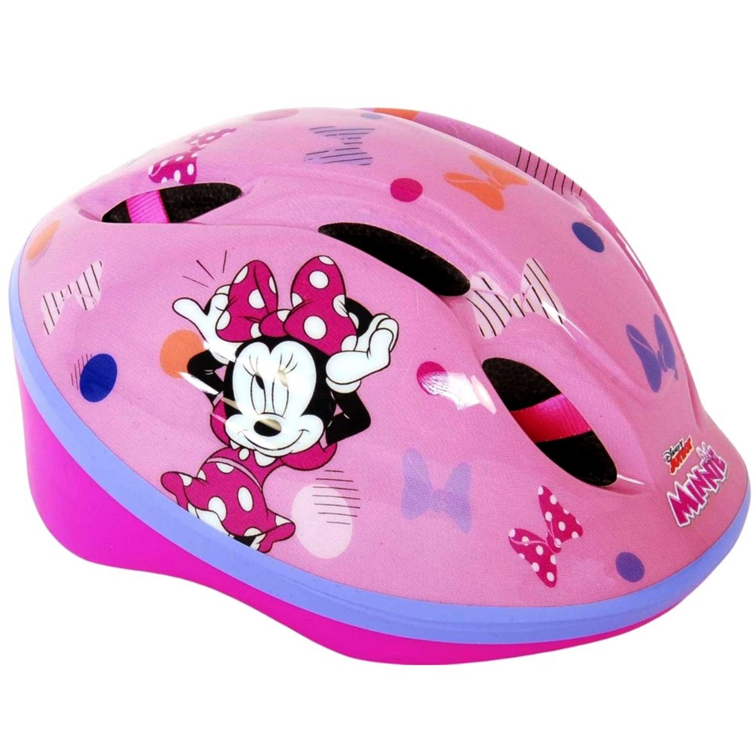 Casque velo reglable Minnie Mouse enfant pas cher Auchan