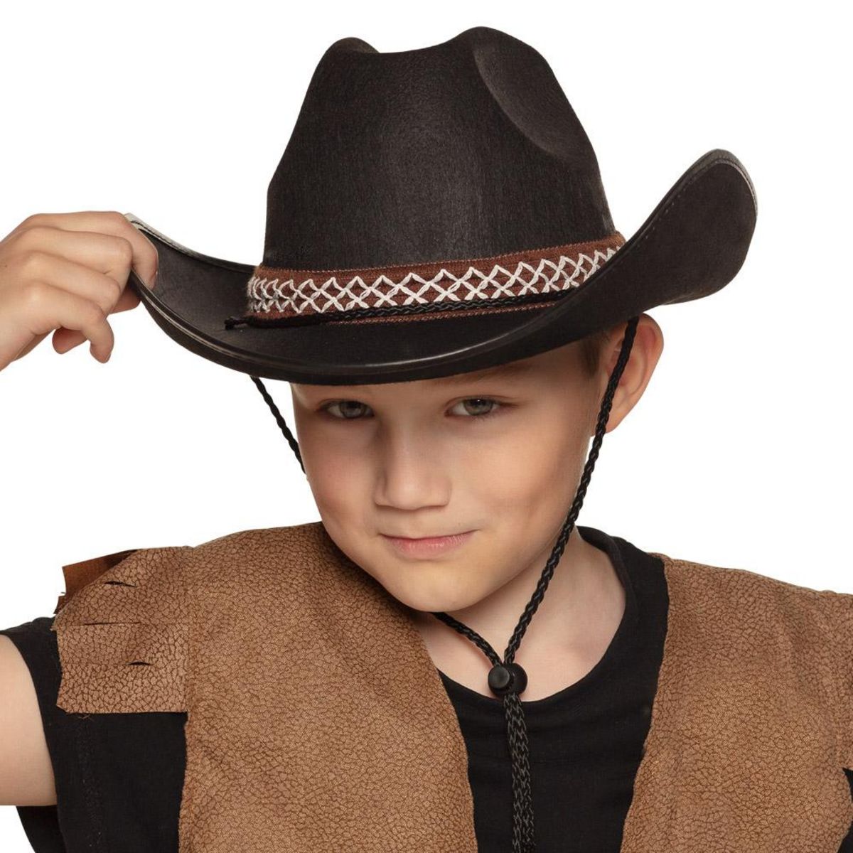 Boland Chapeau Cowboy Noir - Enfant