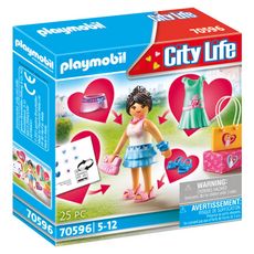 PLAYMOBIL 70596 - City Life - Jeune fille stylée