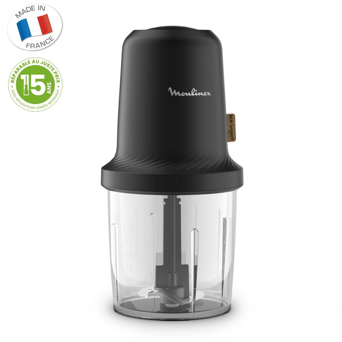 MOULINEX Découpe légumes ECO Respect DJ77EN10 - Noir pas cher