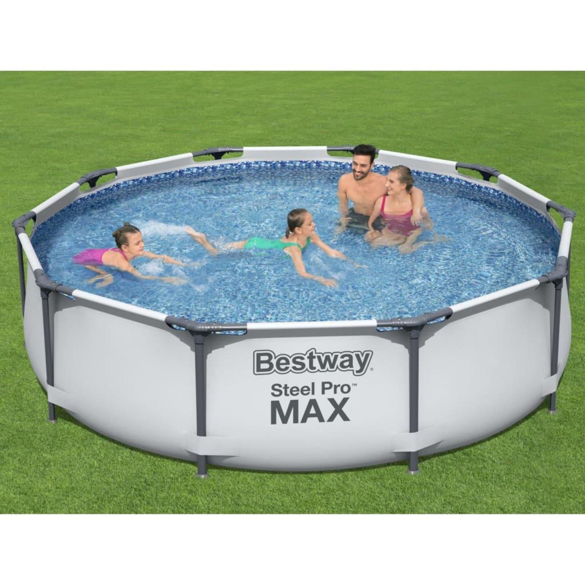 Bestway Ensemble de piscine gonflable Fast Set avec pompe 396x84 cm