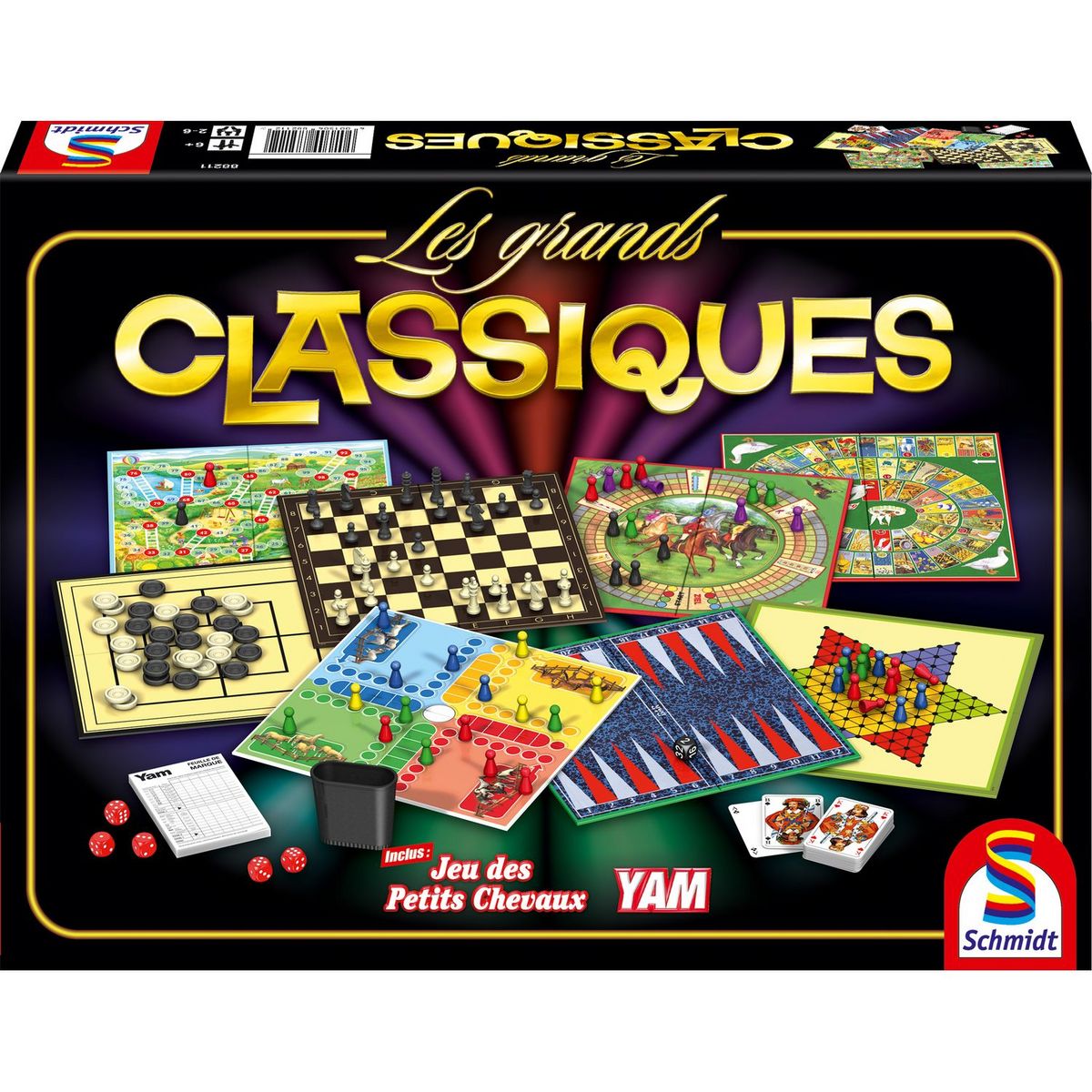 Schmidt Jeu de société - Les grands classiques - nouvelle version pas cher  