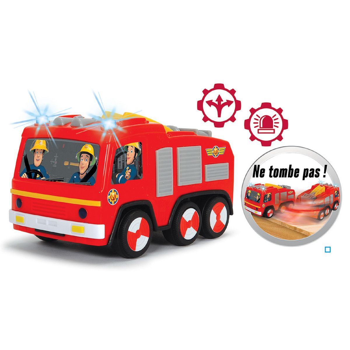 SAM LE POMPIER - Camion pompier jupiter - Dès 3 ans - Super U, Hyper U, U  Express 