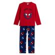 in extenso pyjama peluche rouge spiderman garçon