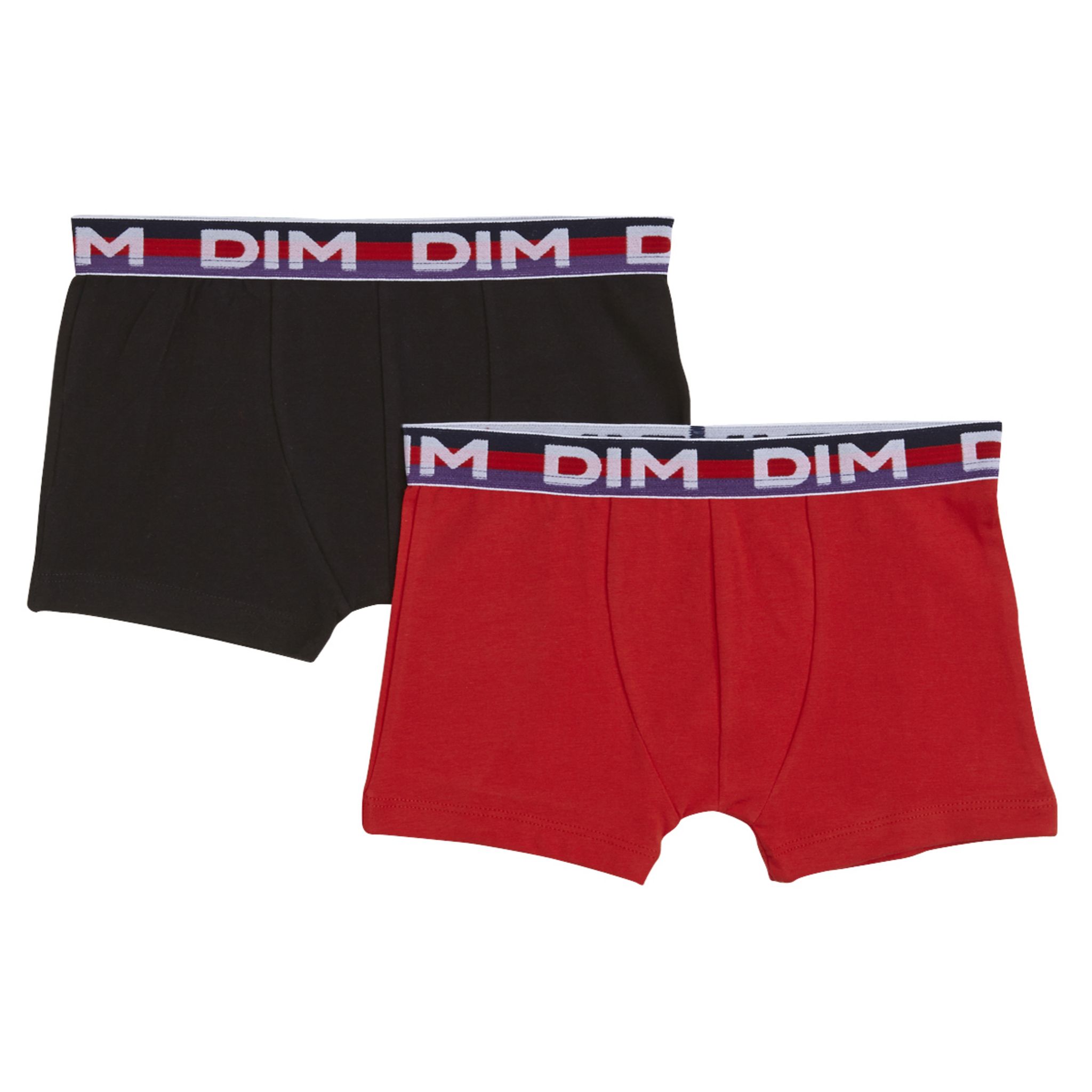 DIM Menino Pack 2 Boxers Preto - 0540744004PRT