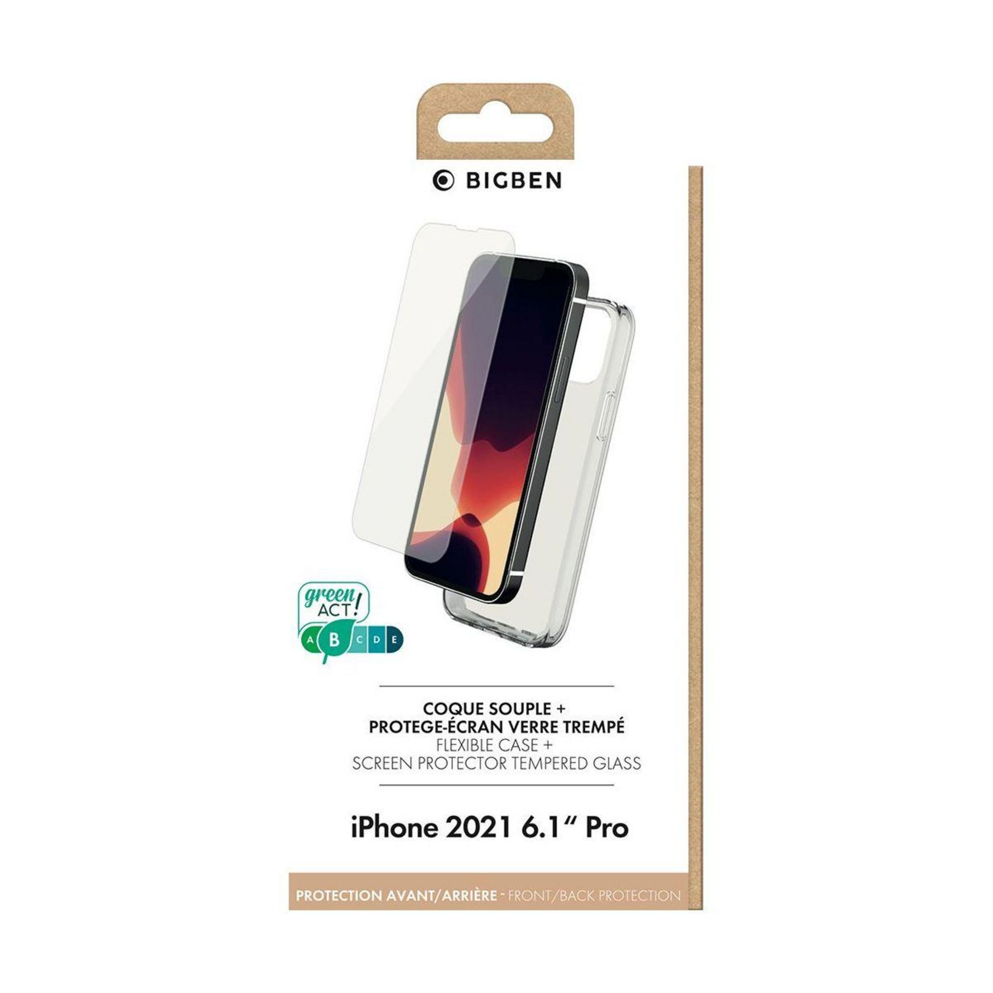 BigBen CONNECTED - Protection d'écran - verre trempé pour iPhone 15 Pro Pas  Cher