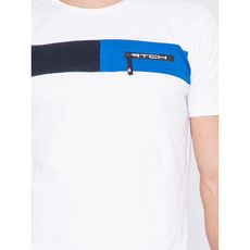 t-shirt col rond nagawika (Blanc)