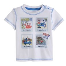 IN EXTENSO T-shirt manches courtes bébé garçon (Blanc)