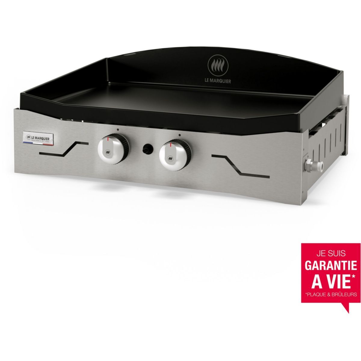 Plancha Le Marquier Ou Forge Adour Le marquier Plancha gaz Original Adela 260 Inox V2 pas cher - Auchan.fr