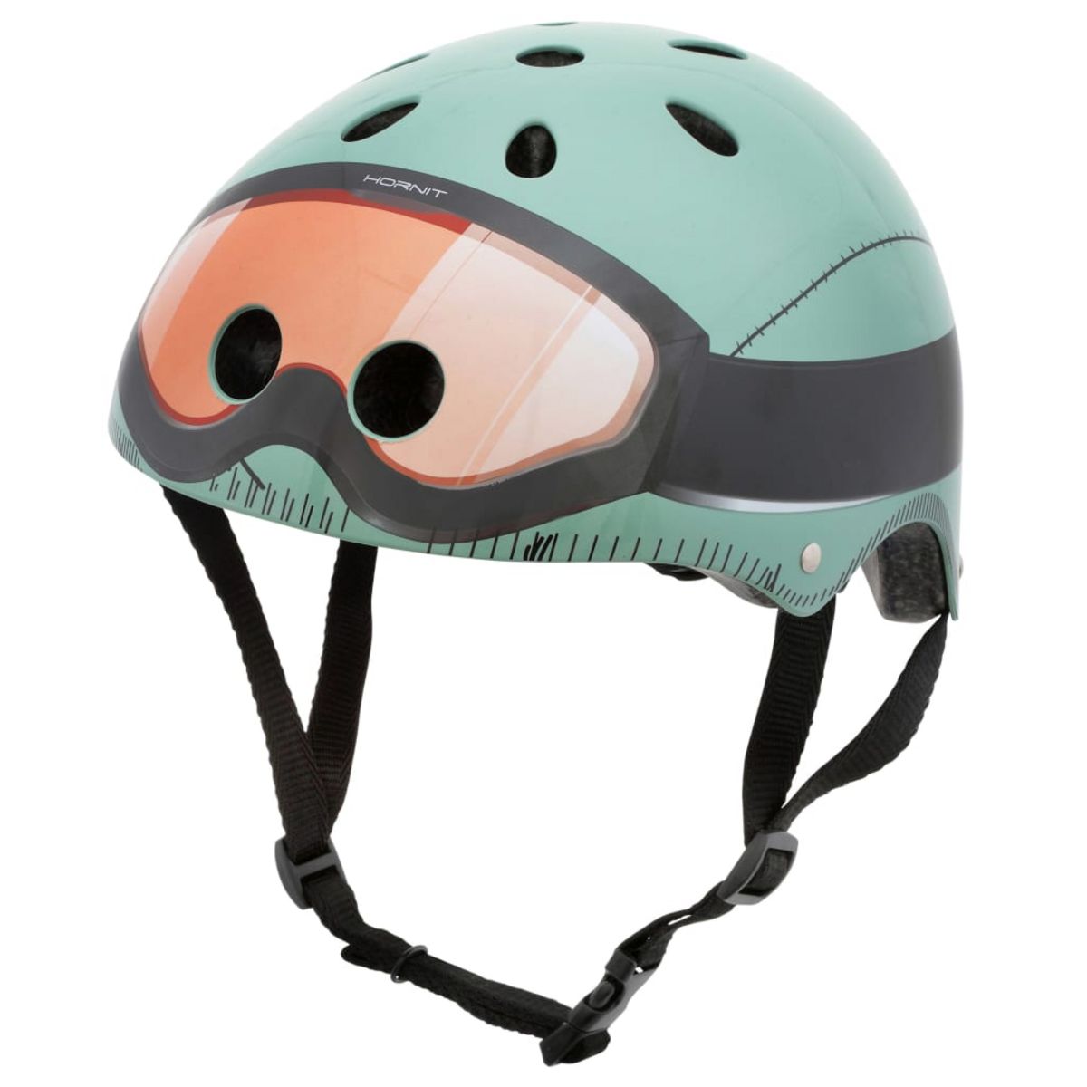 Mini Hornit Lids Casque de velo enfant Military M pas cher 