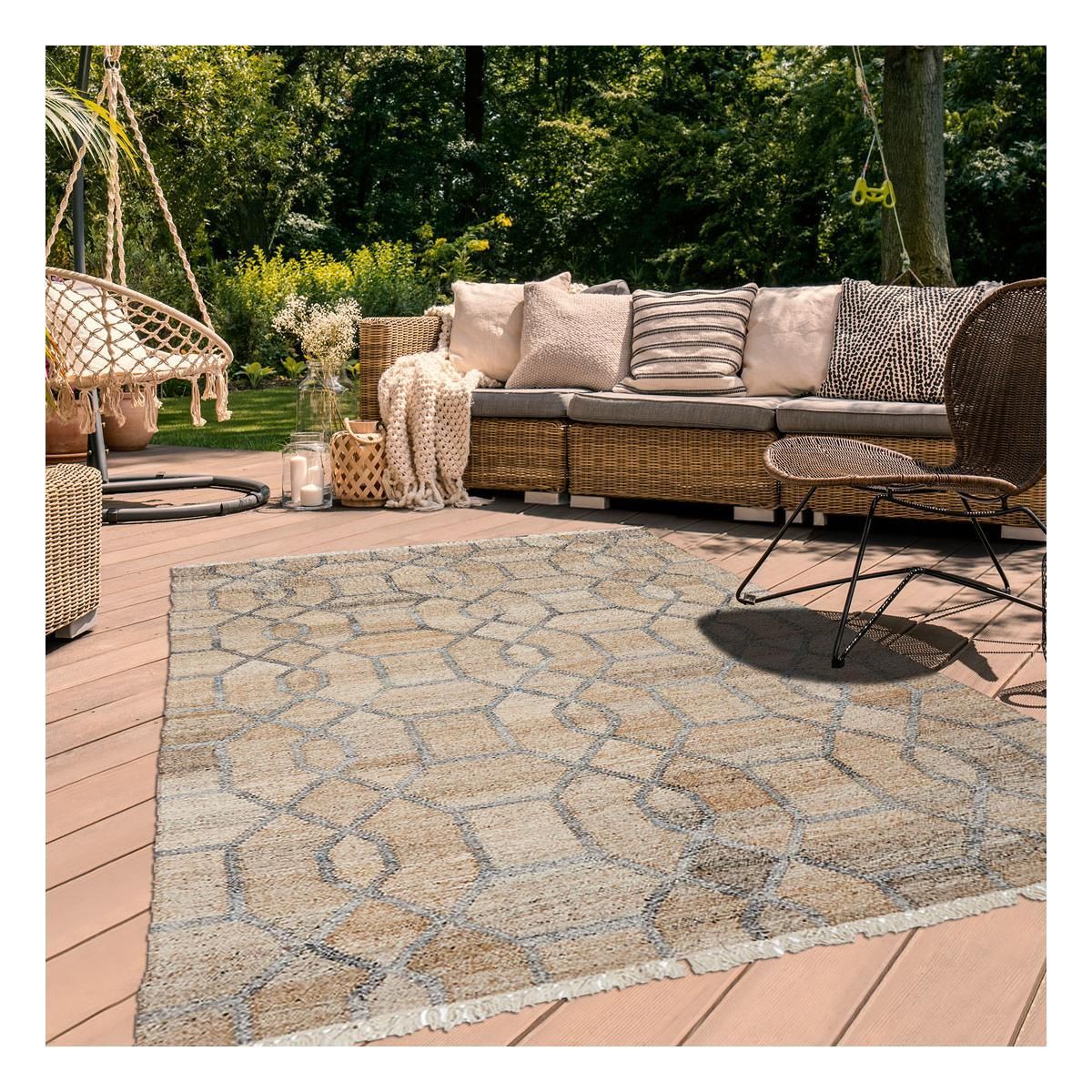 Unamourdetapis Tapis salon SCANDAVIA fait main Certification care and Fair