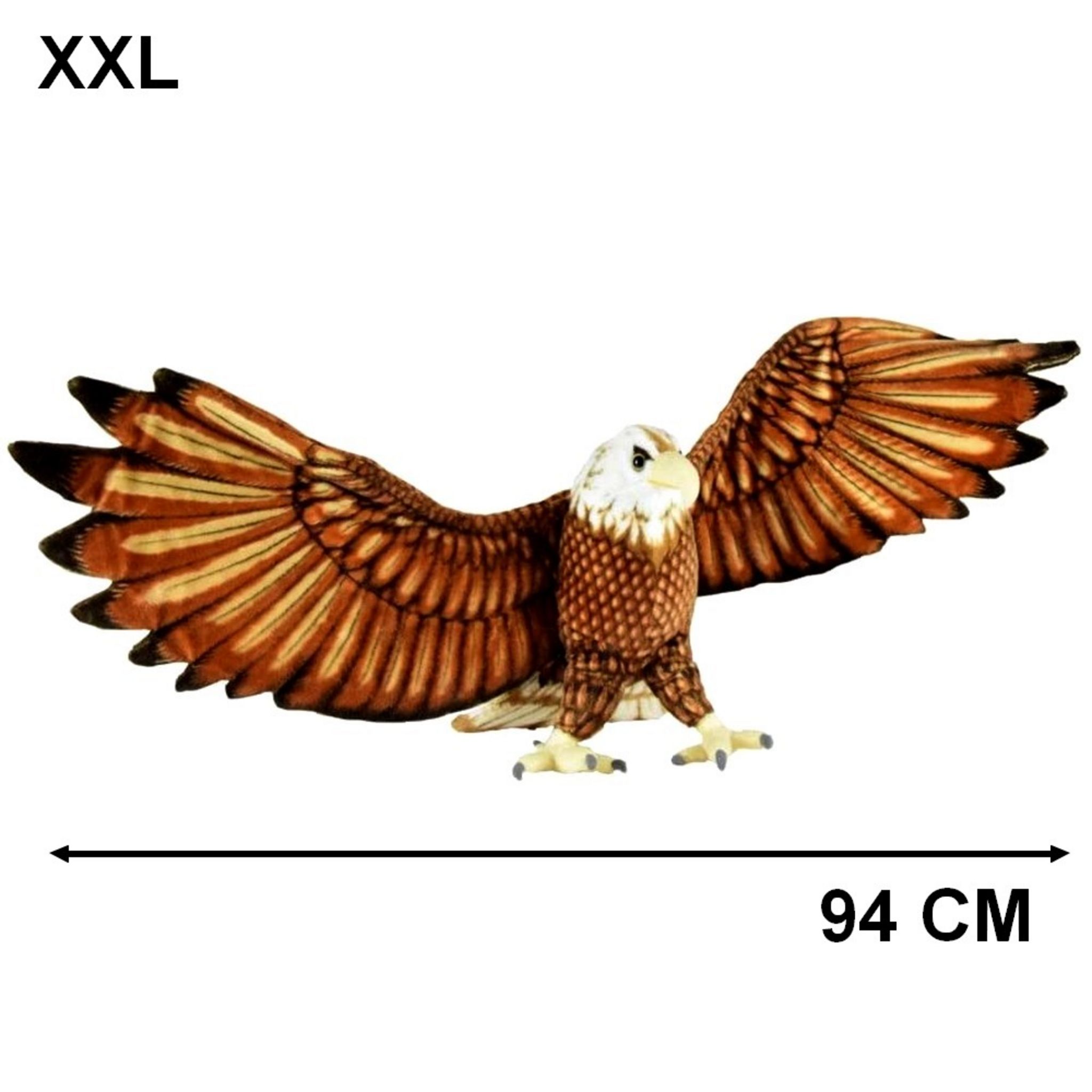 Aigle De Grande Envergure En 6 Lettres Grande peluche Aigle 94 cm Articulé pas cher - Auchan.fr