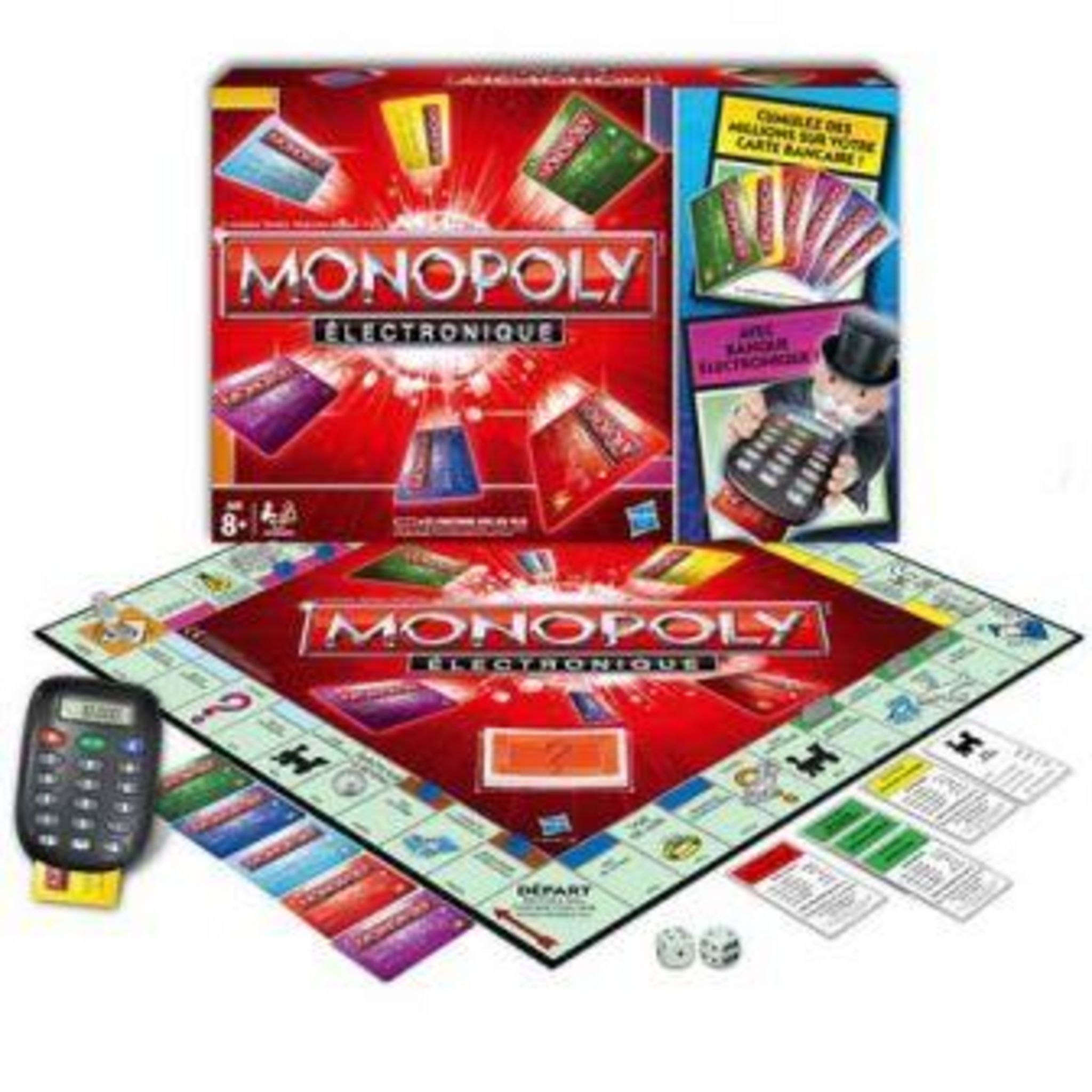 HASBRO Monopoly électronique pas cher 