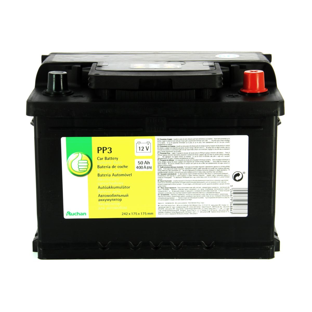 Batterie ROMBAT PILOT 12V 50ah 400A L1D