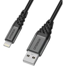 Câble Lightning vers USB 1m noir Premium
