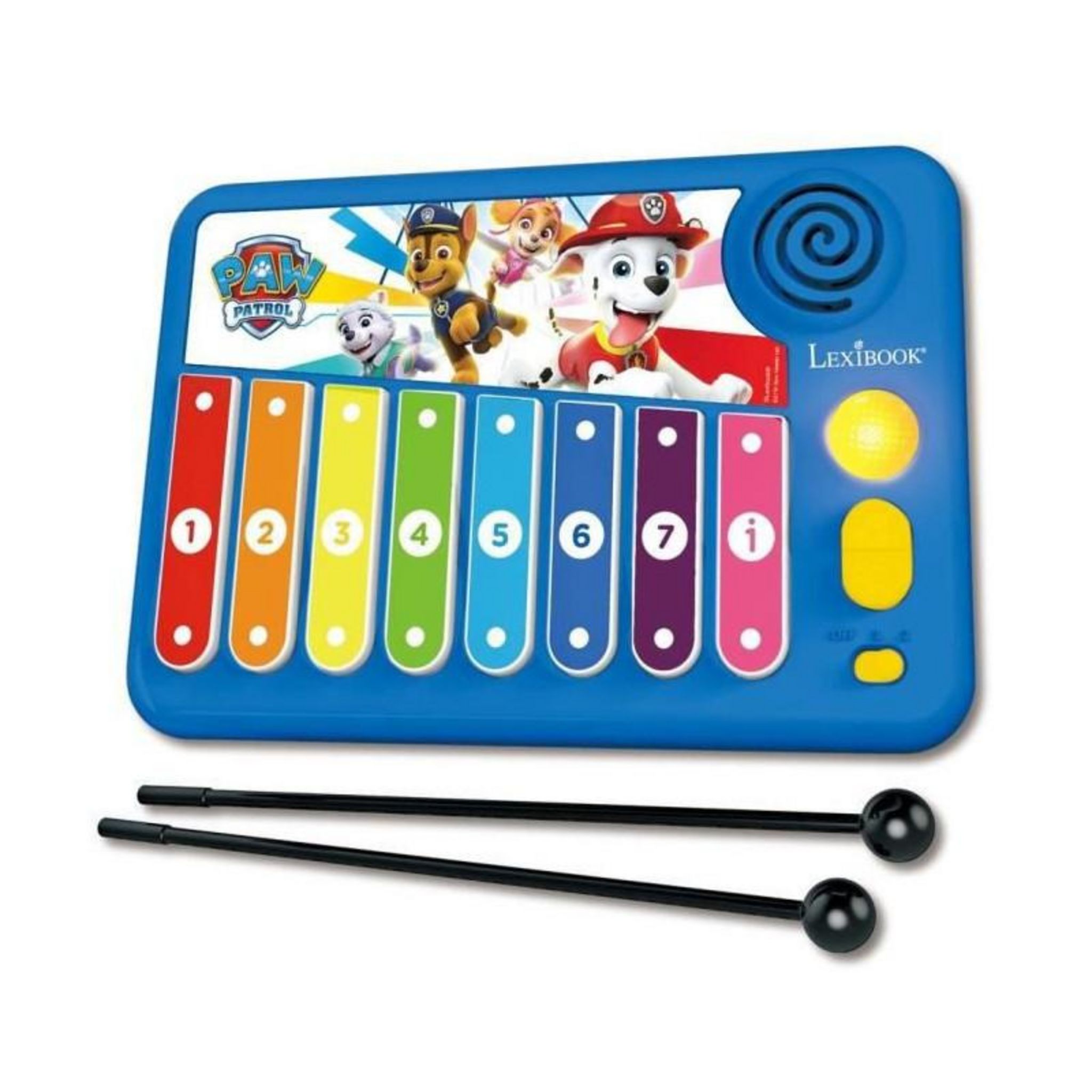 Lexibook Instrument de musique Lexibook Clavier Electronique Musical avec  Microphone Pat Patrouille pas cher 