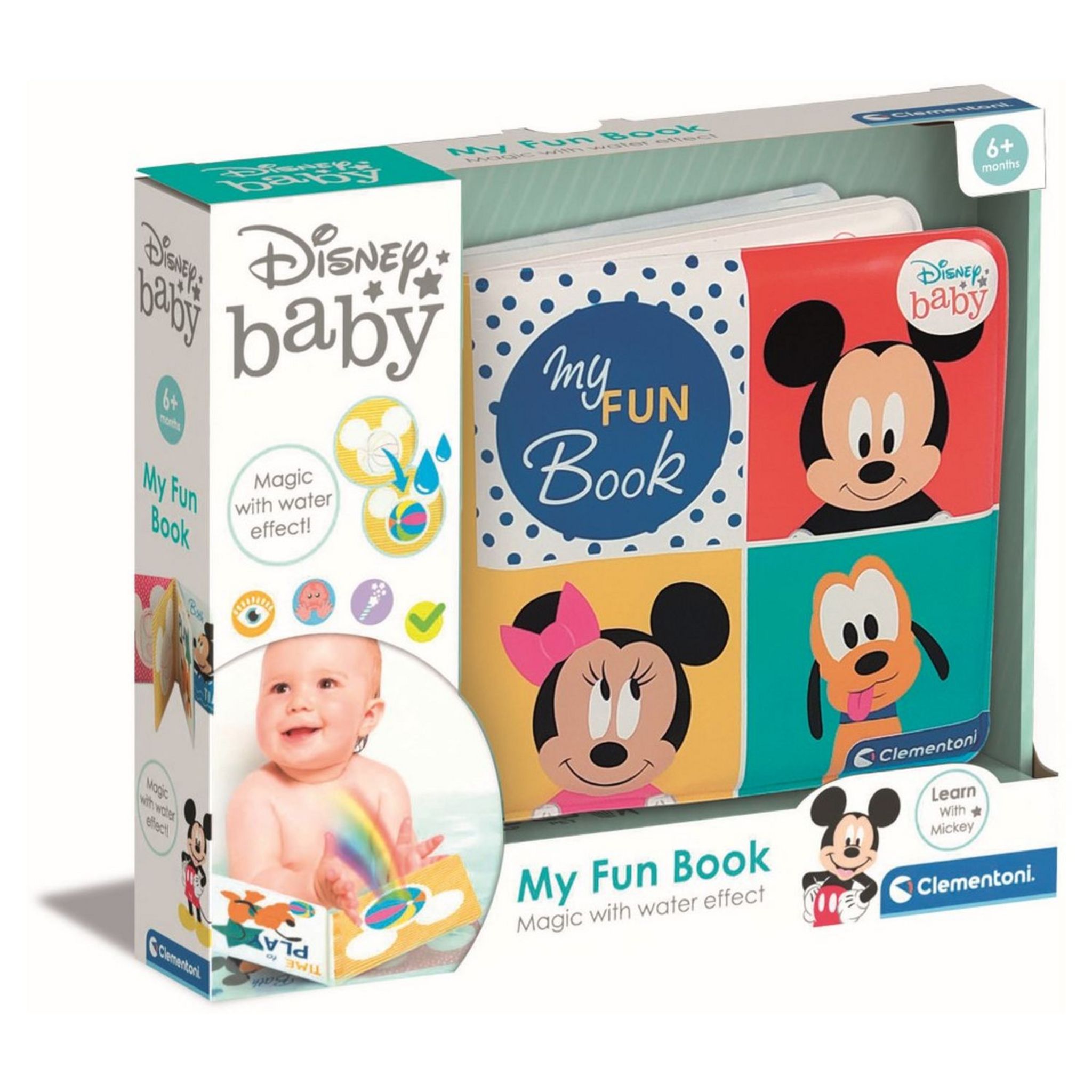 Disney Baby Mon livre magique pour le bain - Dans l'eau Pas Cher