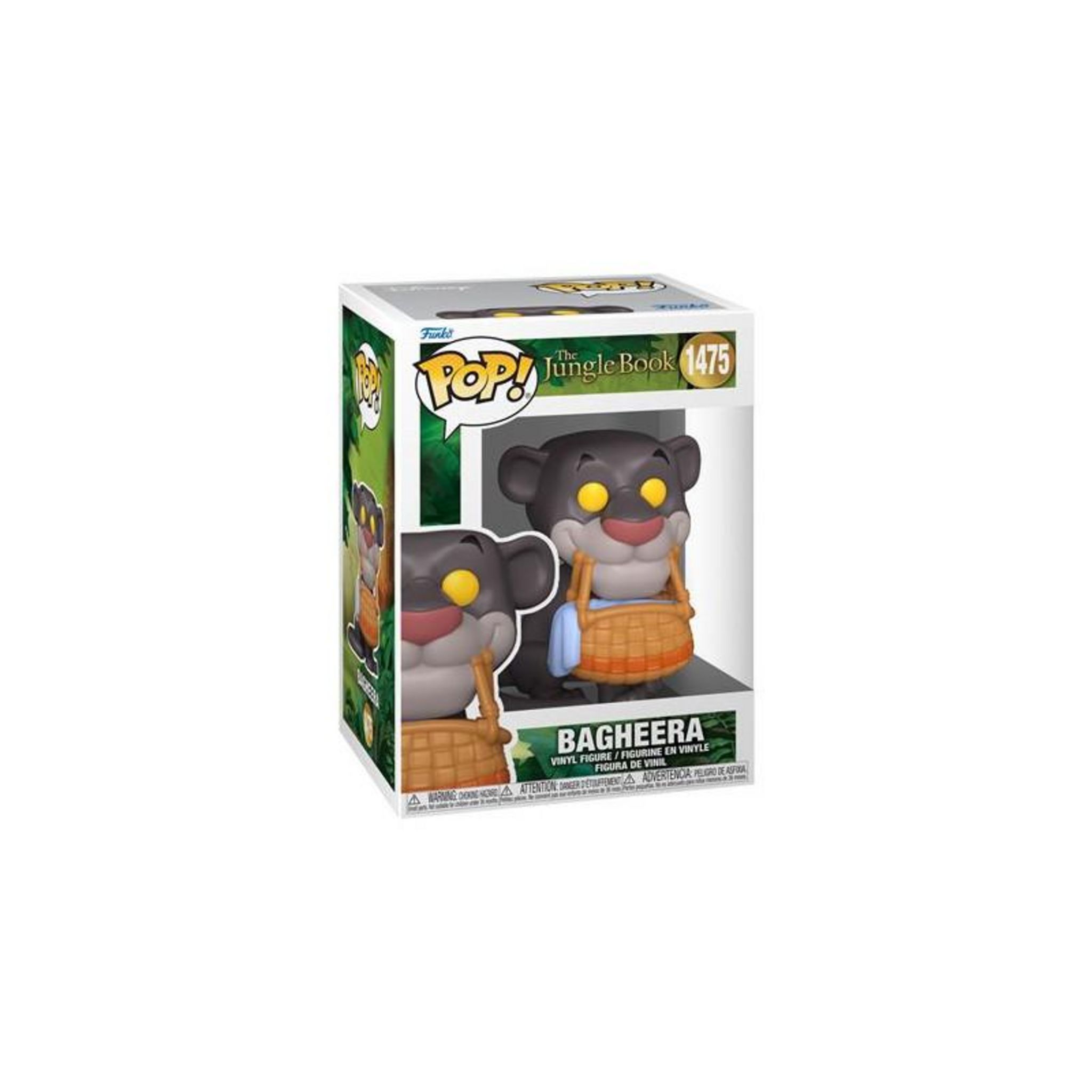 Funko Figurine Funko Pop Disney The Jungle Book S2 Bagheera with basket pas cher Auchan