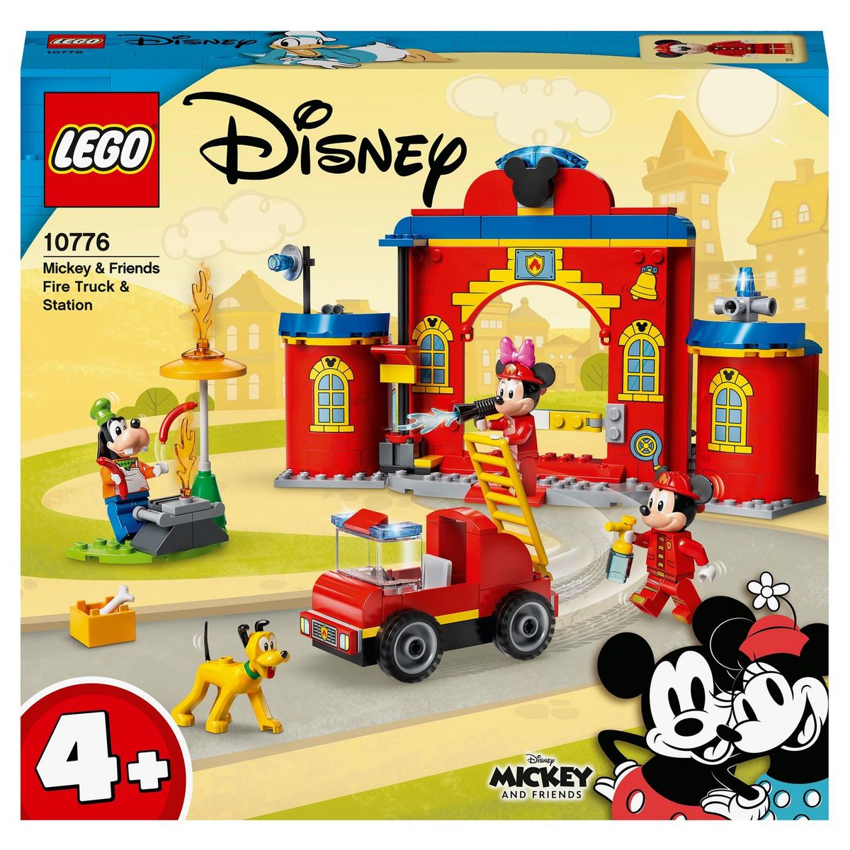 LEGO Disney 10776 - La caserne et le camion de pompiers de Mickey et ses amis