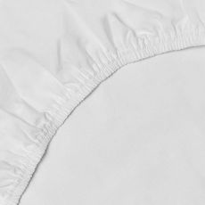 SEVIRA KIDS Drap-housse en coton, Coton uni SEVIRA KIDS (Blanc)