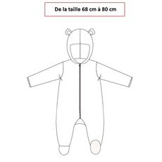 Minnie Combinaison Peluche Bebe Fille Pas Cher A Prix Auchan