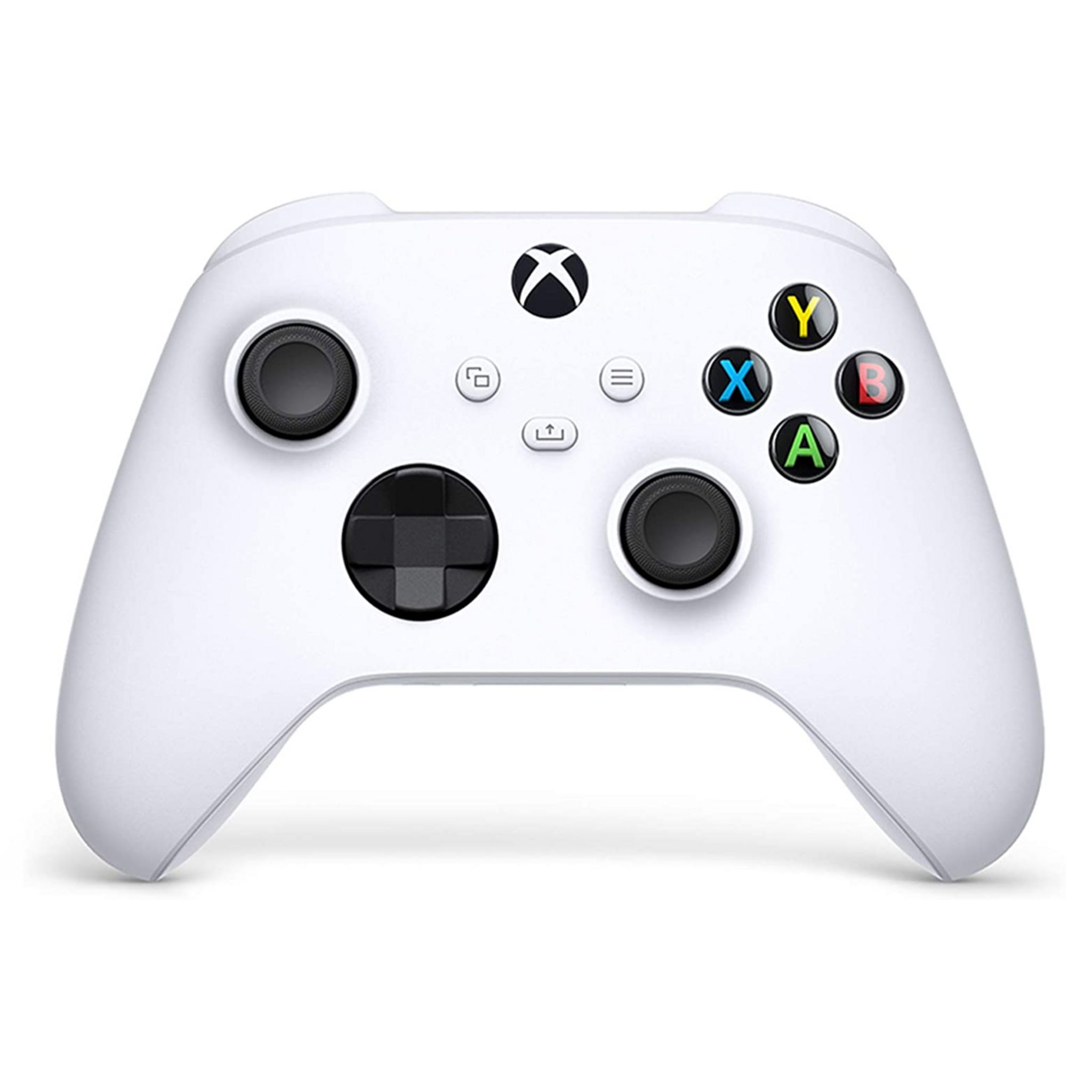 Manette Officielle Sans Fil Blanche Sticks Orange Microsoft Xbox 360  Excellent État - Xbox