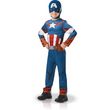 RUBIES Déguisement classique Cap'tain América série animée taille M 5/6 ans  - Avengers 