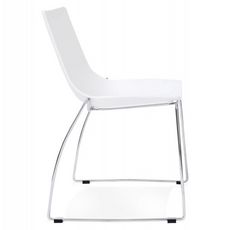 Chaise Design  Rovigo  83cm Blanc