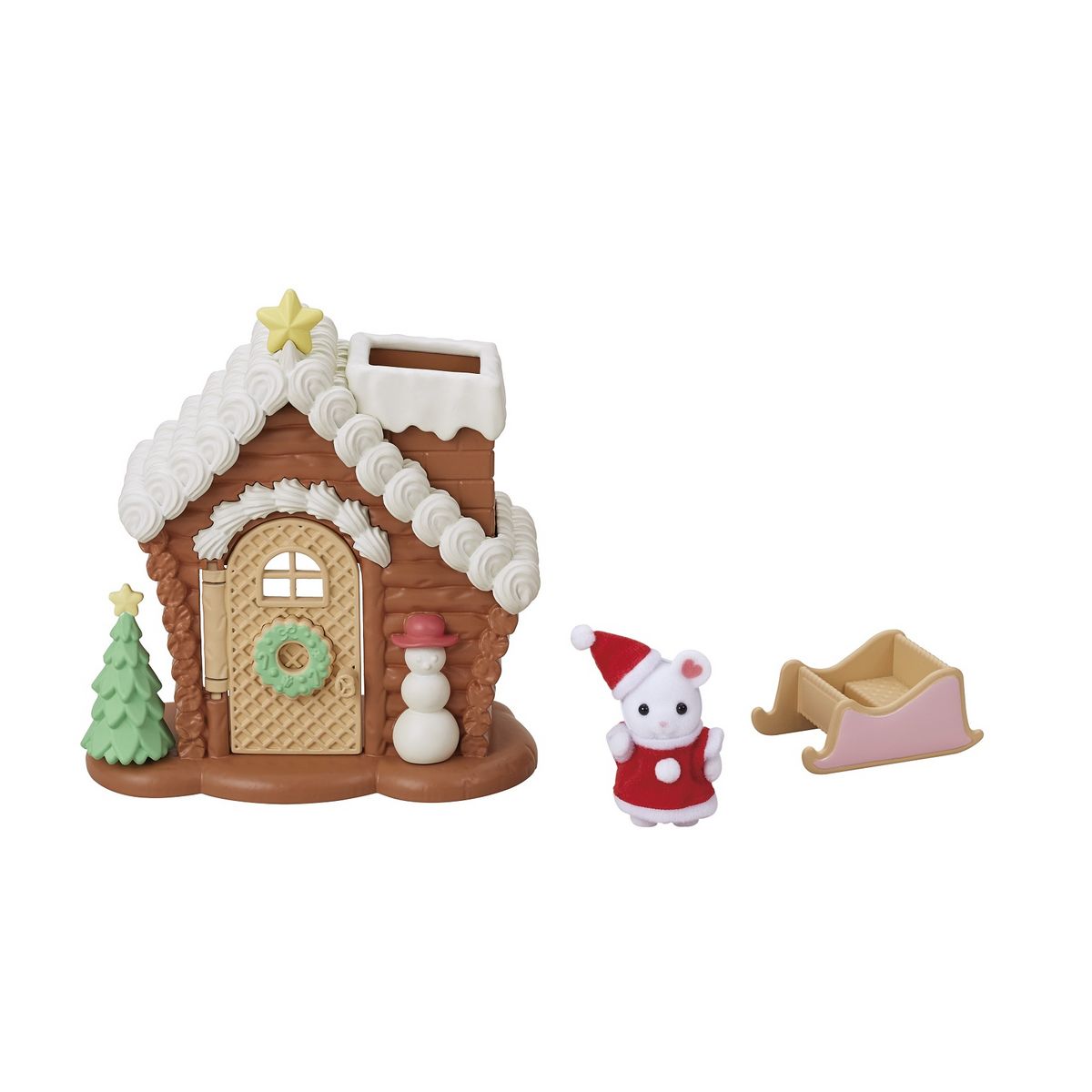 Sylvanian families 5390 - Le coffret de noël pas cher 