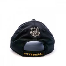Casquette Noire Homme NHL Pittsburgh Penguins Authentic Pro (Noir)
