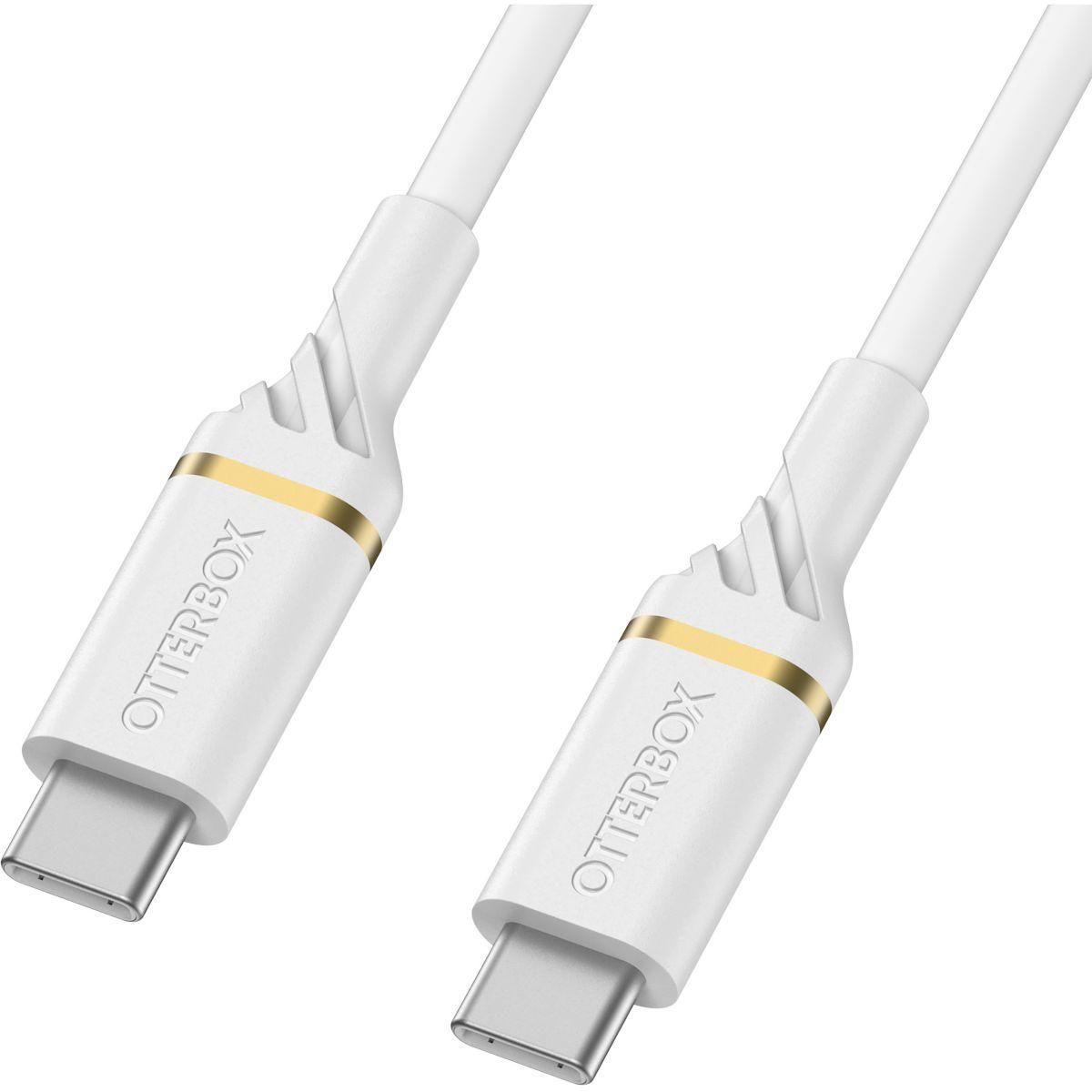 Otterbox Câble USB C vers USB-C blanc 2m Premium