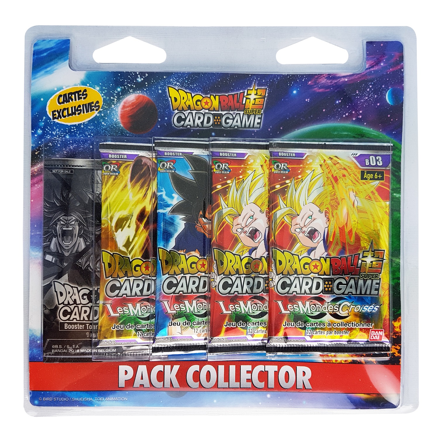 BANDAI Super Card Game pack collector 2018 - Dragon Ball Z pas cher 