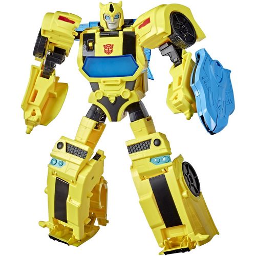 Transformers Bumblebee Cyberverse Adventures - Robot électronique Officer Bumblebee 25 cm - Jouet tr