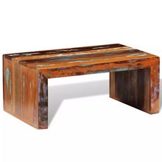 Table basse Bois recycle