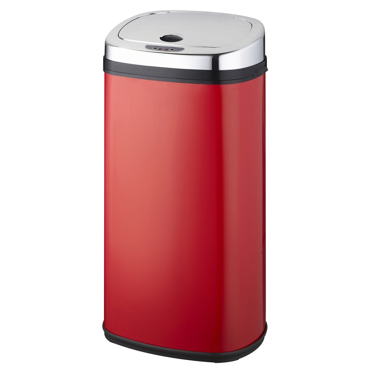 Poubelle de Cuisine 50L Rouge pas cher 