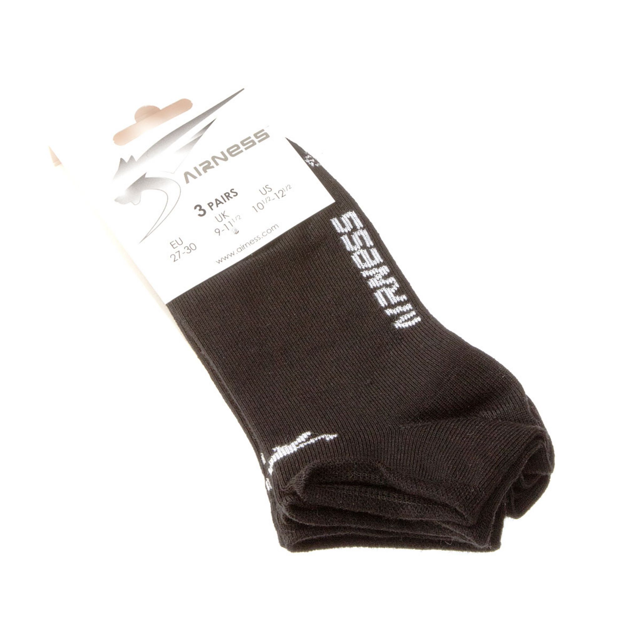 x10 Paires de chaussettes Blanc/Gris/Noir Homme Airness pas cher