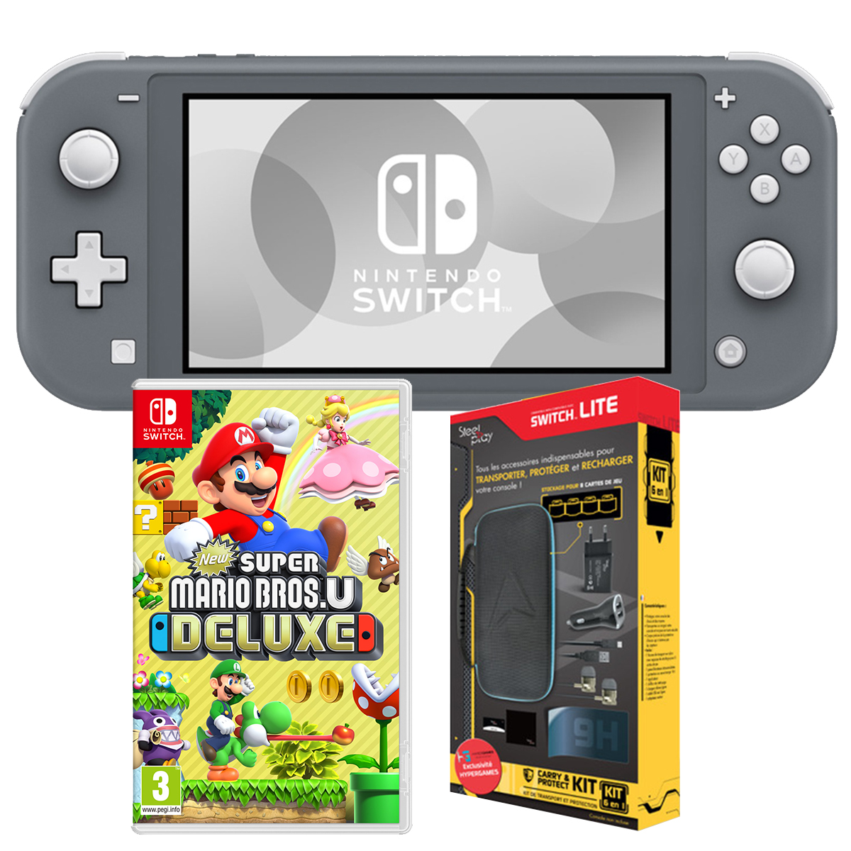 Promo ACCESSOIRES POUR NINTENDO SWITCH MYSTERY BLOCK MARIO chez Auchan