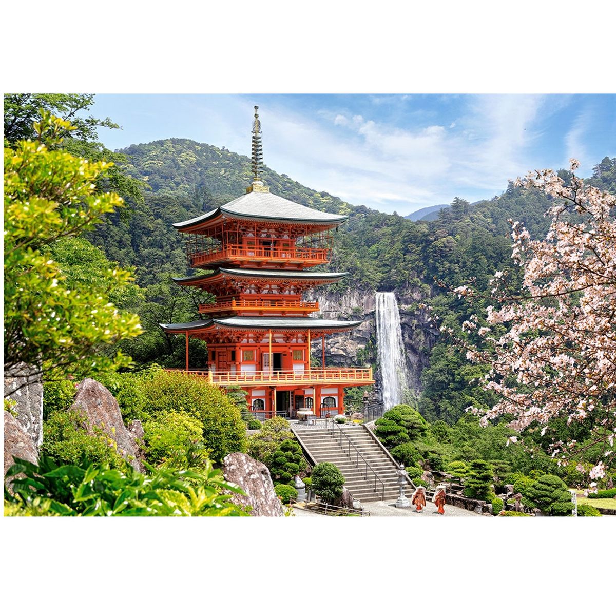 Castorland Puzzle 1000 pièces : Temple Seiganto-ji, Japon